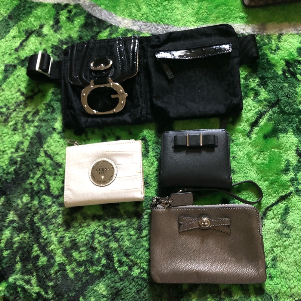 Coach wristlet, wallet and more